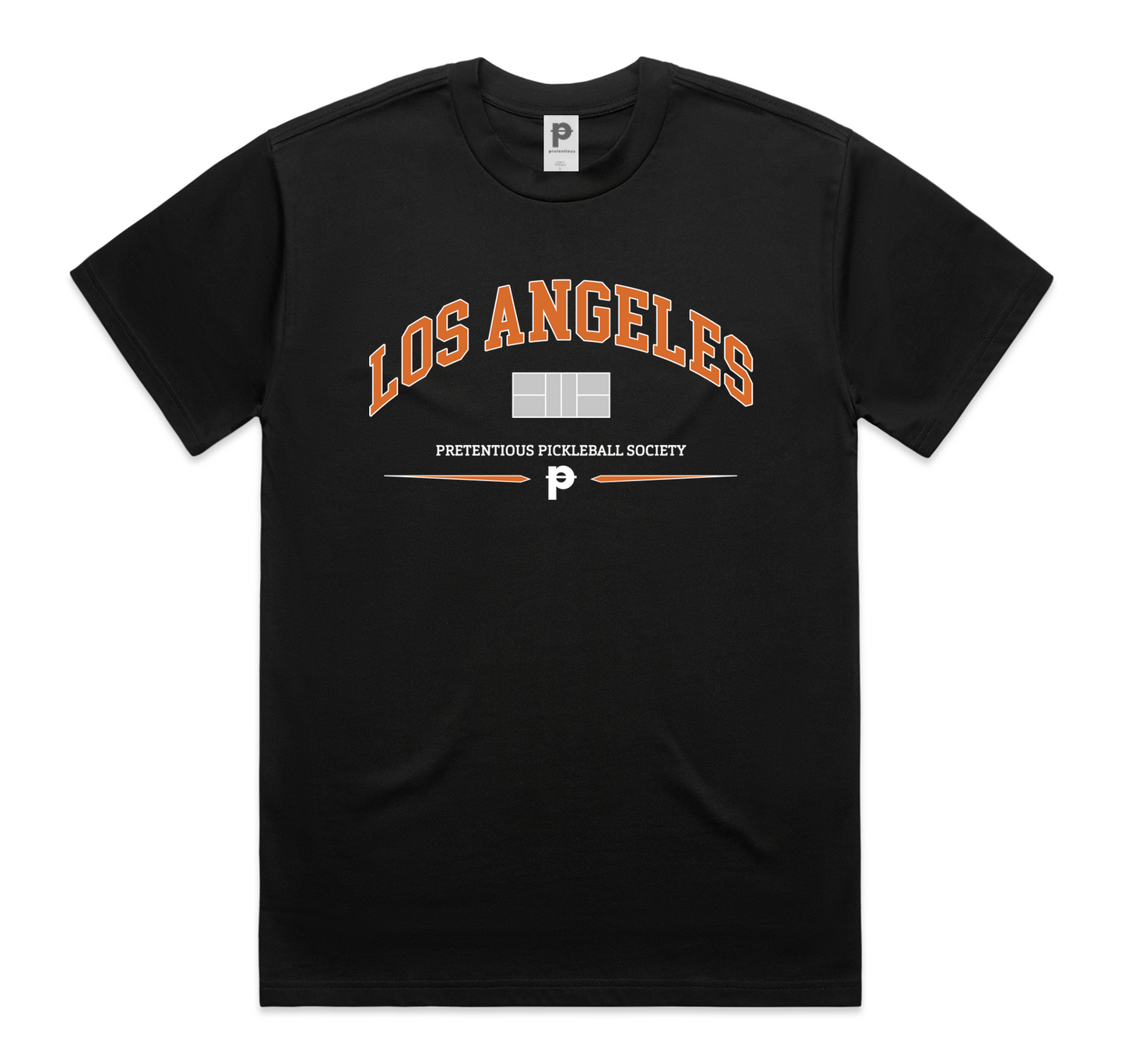 Pretentious Pickleball Society Designer Tee