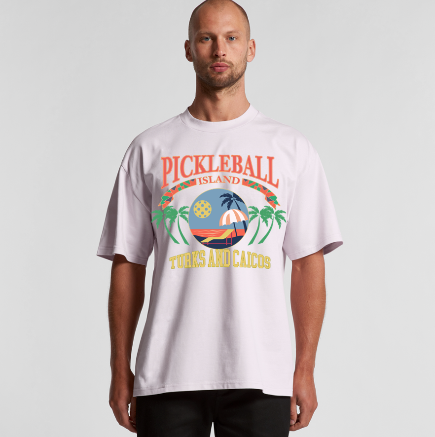 Pickleball Island Turks and Caicos Tee