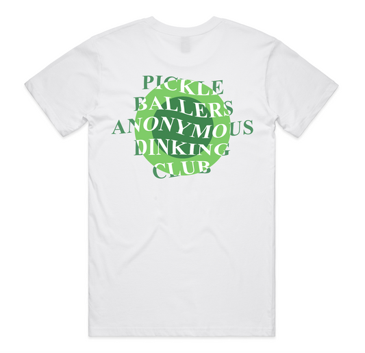 Pickleball Dinkers Anonymous Tee