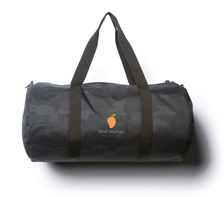 Kind Mango Duffle Black Camo