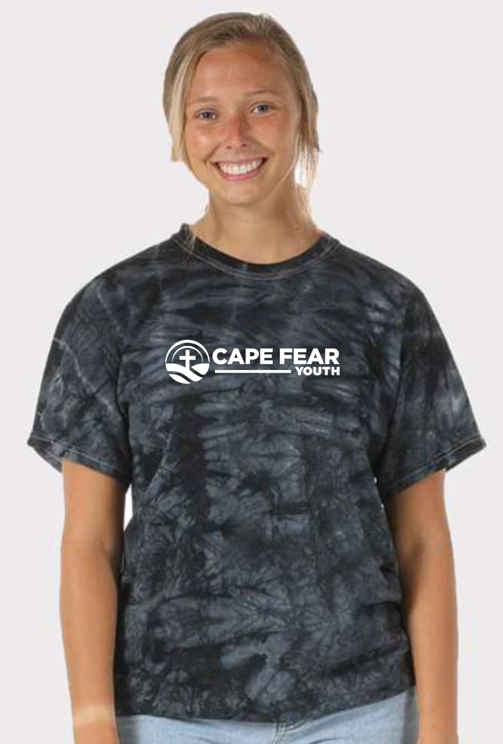 CFCC Youth Black Tie-Dye Tee (Adult Sizes)